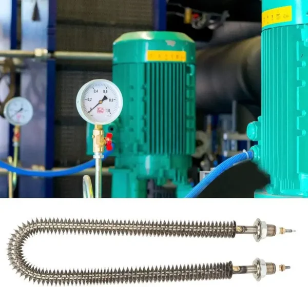 Strip Finned Tubular Heater, Stainless, Steel - view 6