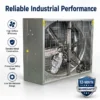 Strong Industrial Axial Fan, 304, Stainless, Steel - view 5