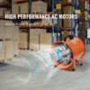 Strong Shop Exhaust Blower, Portable, 380W, 33ft, 1893FM - view 2