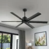 Style Ceiling Fan, 60", Aluminum - view 2