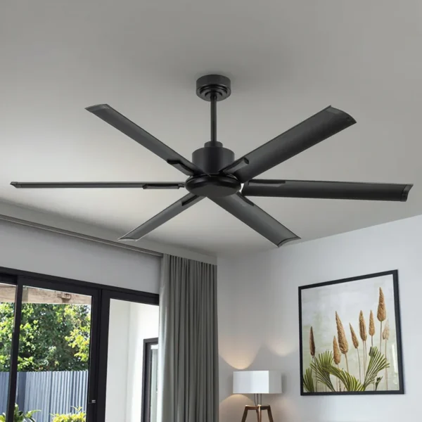 Style Ceiling Fan, 60", Aluminum - view 2