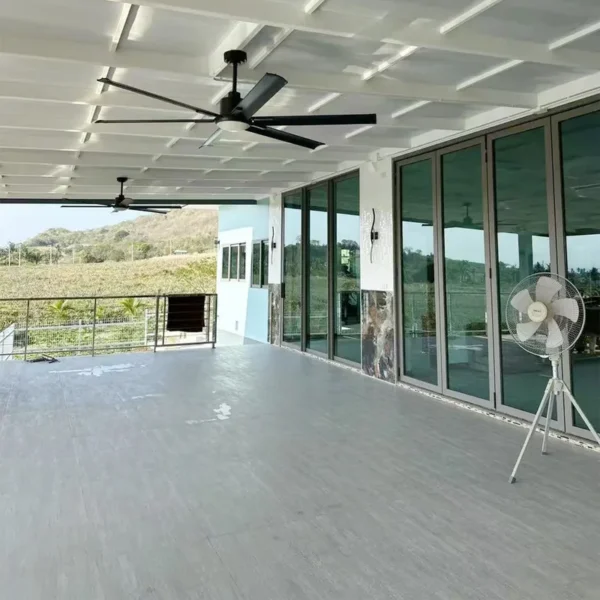 Style Ceiling Fan, 60", Aluminum - view 6