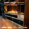 Style Ultrasonic Atomizing Fireplace, 100-350 W, Metal - view 2