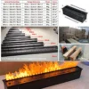 Style Ultrasonic Atomizing Fireplace, 100-350 W, Metal - view 3