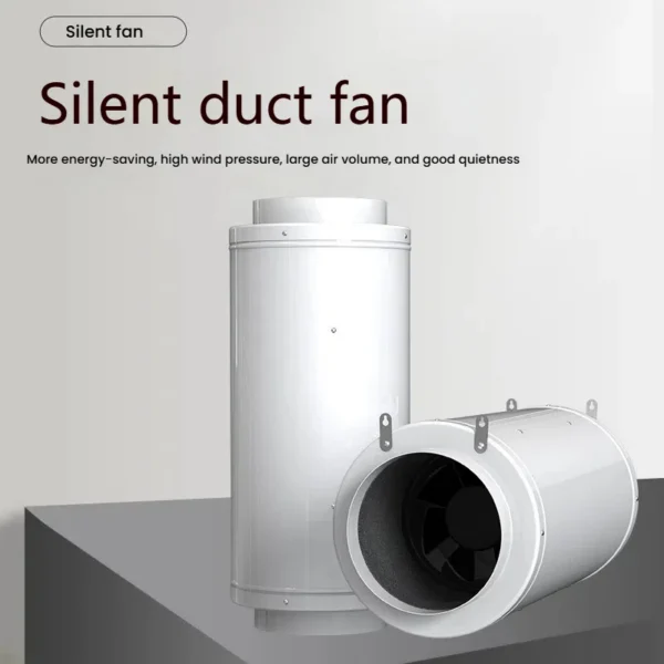 Super Silent Duct Fan, 150mm, Inline - view 6