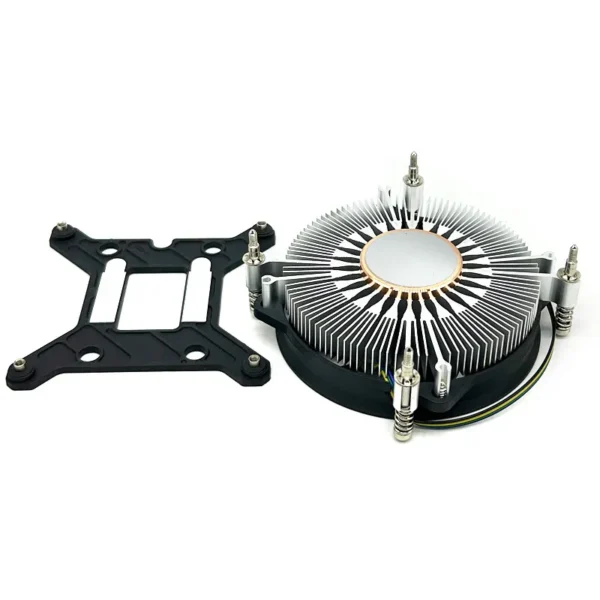 Super Thin Cpu Cooler, SUMOND, 95W, TDP, 95*95*15mm - view 6