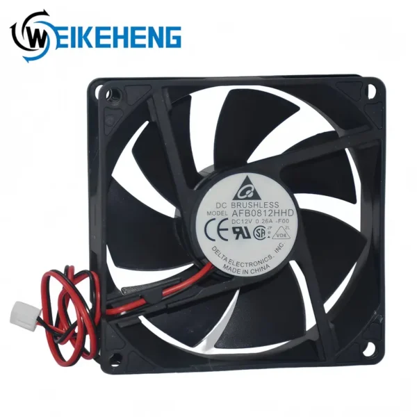 Support Industrial Cooling Fan, AFB0812HHD, 8020, 12V, 0.26A