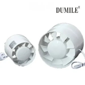 Supported Circular Duct Fan, DUMIEL, 250mm