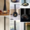 Suspended Wood-burning Stove, 50m, Steel, wood fireplace - view 4