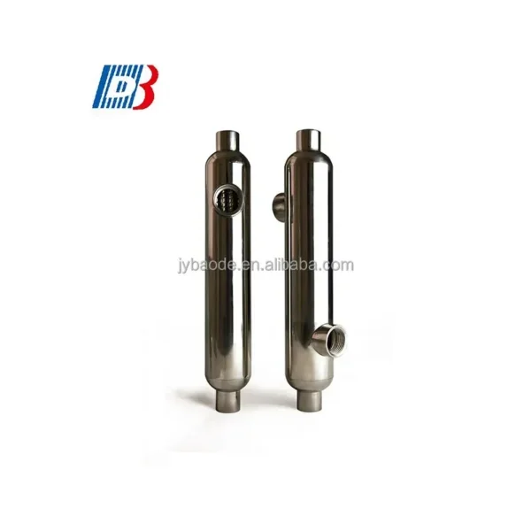 Swimming Pool Heat Exchanger, Titanium, --, Stainless Steel - view 2