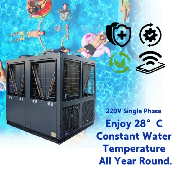 Swimming Pool Heat Pump, 13.5kW, 220V - view 2