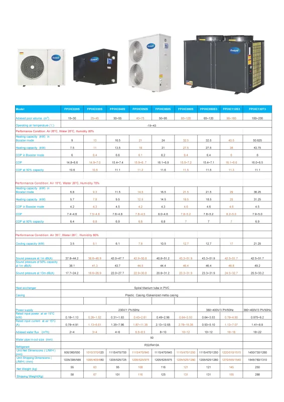 Swimming Pool Heat Pump, 35kw, 45kw, 50kW - view 5