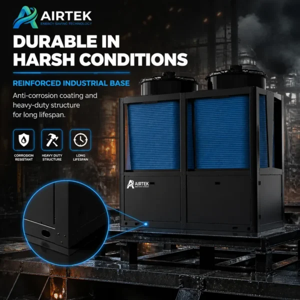 Swimming Pool Heat Pump, 50kw, 100kw, Inverter - view 5