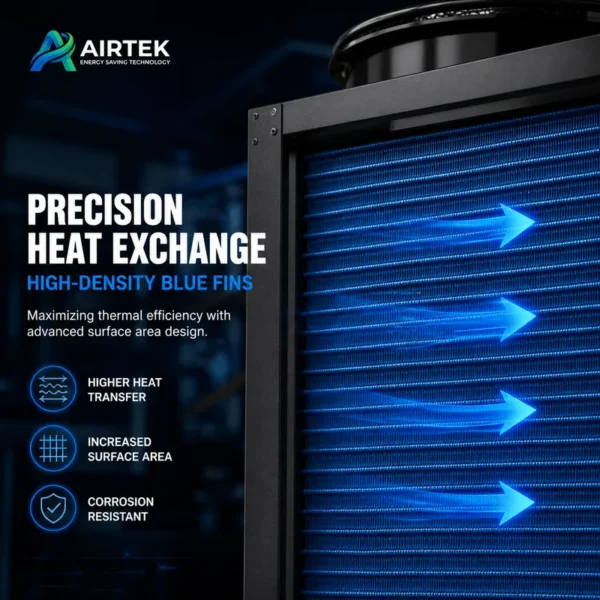 Swimming Pool Heat Pump, 50kw, 100kw, Inverter - view 6