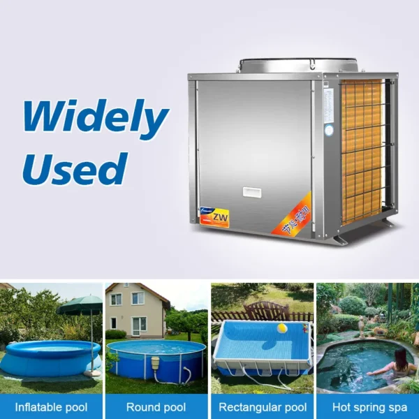 Swimming Pool Heat Pump, HEPAI, 380, 10 kW - view 2