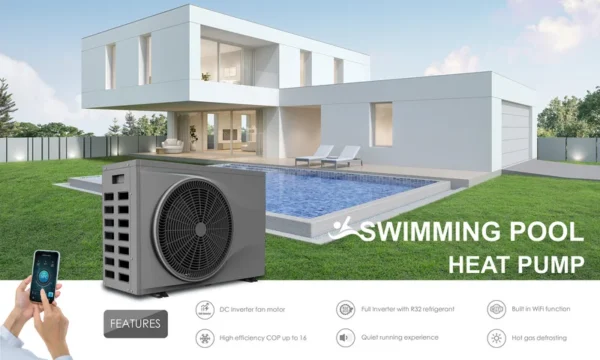 Swimming Pool Heat Pump, Inverter, R32 - view 3