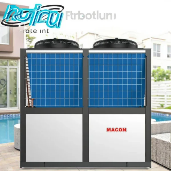 Swimming Pool Heat Pump, R32, 50kw, Inverter, Plastic - view 3