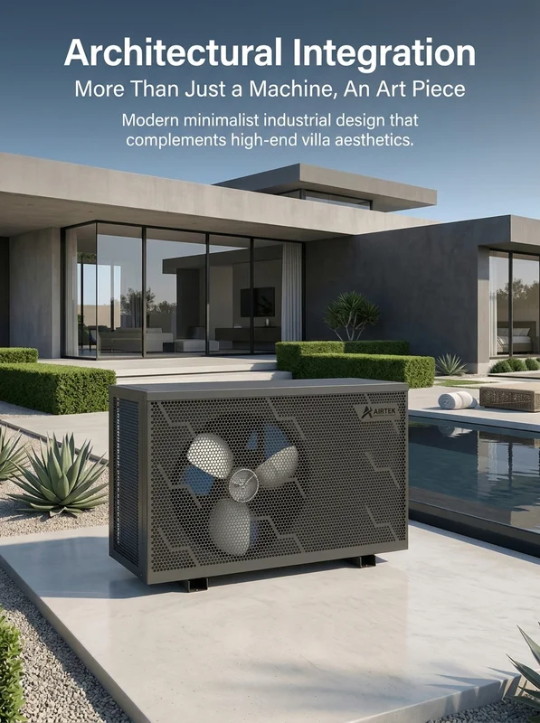 Swimming Pool Heat Pump, R32, 7KW10KW, 13KW, 17KW21KW - view 3