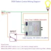 Switch for Light Fan, IO34H02, 50-60HZ, DIP, 110V - view 3