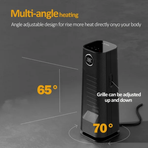 Table Electric Space Heater, 1500w, 2000w - view 4