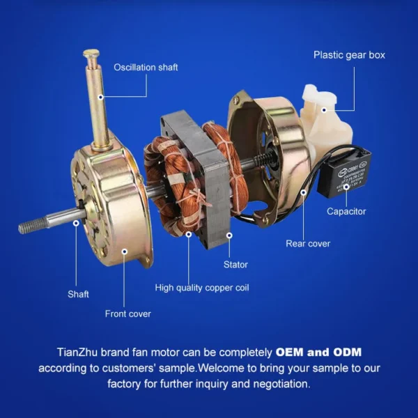Table Fan, 110V, 220V, 240V - view 3