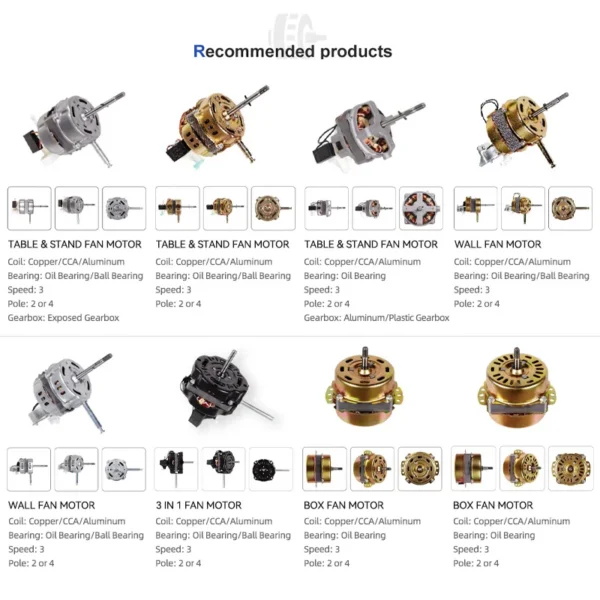 Table Fan, 110V, 220V, 240V - view 6