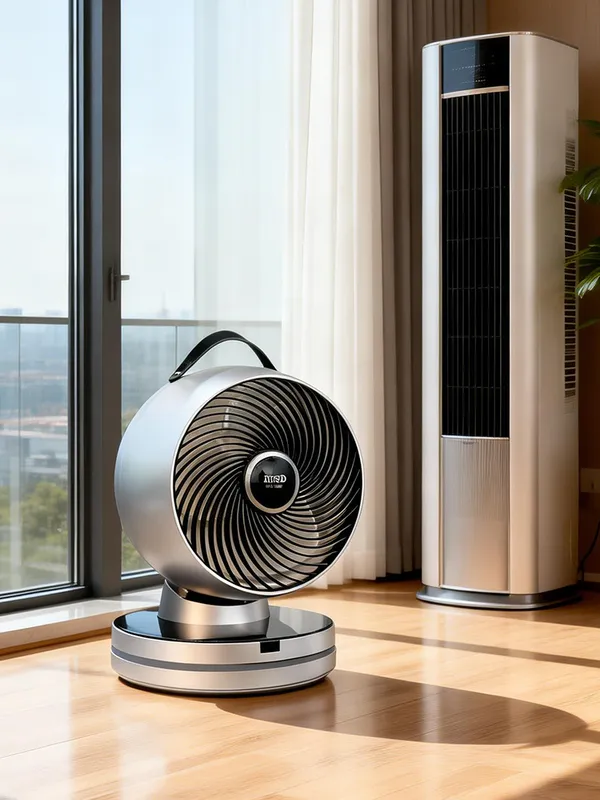 Table Fan, Electric, Plastic - view 6