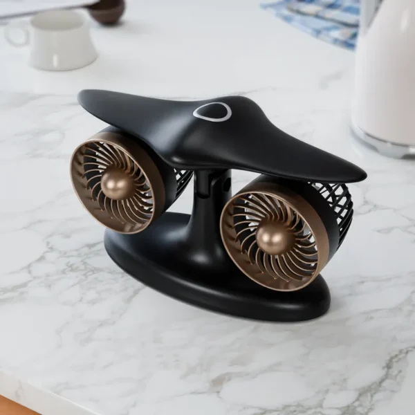 Tabletop Air Conditioner, USB, Portable, Plastic