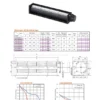 Tangential Cross Flow Blower, JEEK, 24V, Stainless, Steel - view 6
