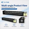 Tangential Fan, 120v, 220v, Aluminum, 12v - view 2