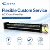 Tangential Fan, 120v, 220v, Aluminum, 12v - view 4