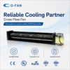 Tangential Fan, 120v, 220v, Aluminum, 12v - view 6