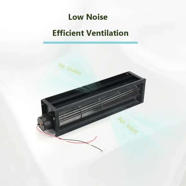 Tangential Fan, 230V, 2150RPM, 50Hz/60Hz, Aluminum - view 2