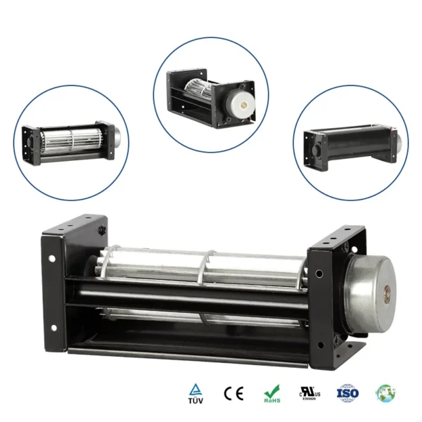 Tangential Fan, Aluminum, 12v, 24v - view 4