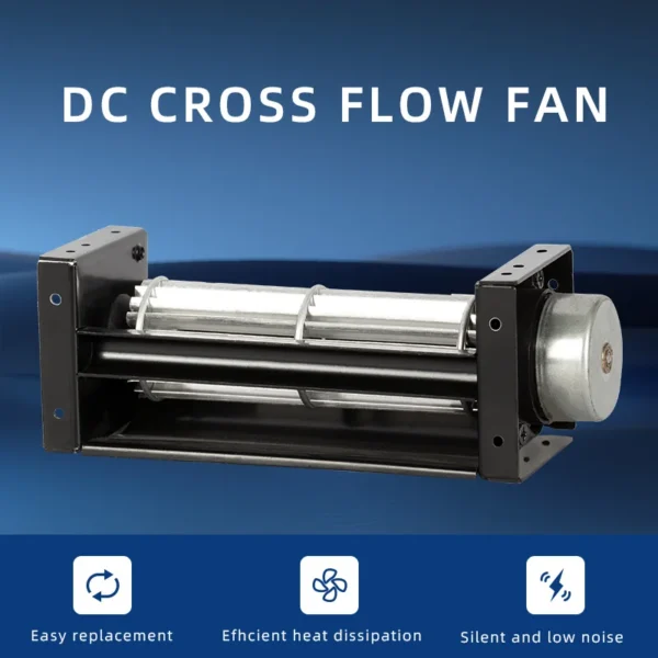 Tangential Fan, Aluminum, 12v, 24v - view 5