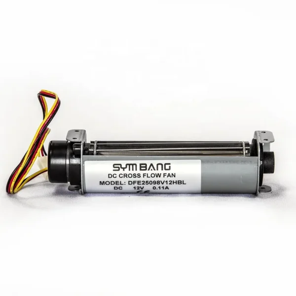Tangential Fan, SYMBANG, DFE25298, 12V, Aluminum - view 2