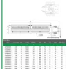 Tangential Oven Elevator Fan, 110V/220V/240V, 30mm, Aluminum - view 5