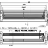 Tangential Radial Cooling Fan, V40300, 208-230/240, 1800, RPM - view 6