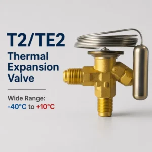 Te2 Thermal Expansion Valve, T2, 100%, R404A, R134a