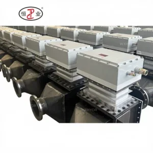 Temp Electric Duct Heater, Stainless, Steel, 5-8m/s