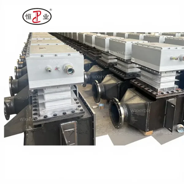 Temp Electric Duct Heater, Stainless, Steel, 5-8m/s - view 2