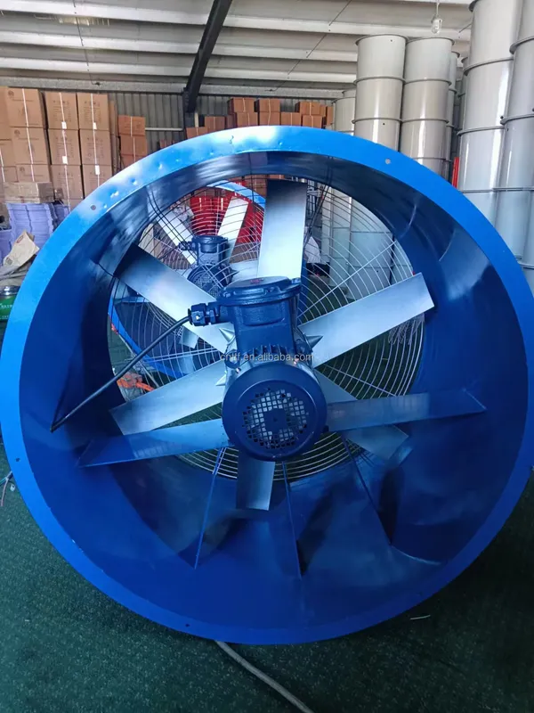 Temperature Proof Axial Fan, 800mm, Ducted - view 3