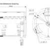 Temperature Resistance Oven Fan, 100-240V - view 4