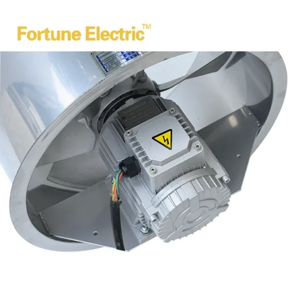 Temperature Resistant Axial Fan, ATEX, 220V, 380V, ISO - view 4