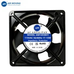 Terminal Fans110v115v120v Ball Bearing, AM12038H1B, 50/60Hz
