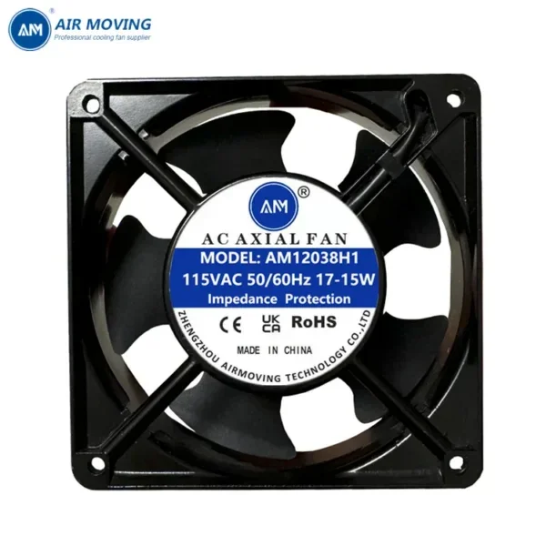 Terminal Fans110v115v120v Ball Bearing, AM12038H1B, 50/60Hz