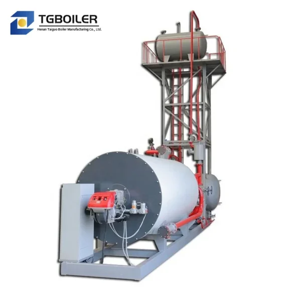 Thermal Fluid Oil Boiler, 1000kg, 2ton, Stainless, Steel - view 4