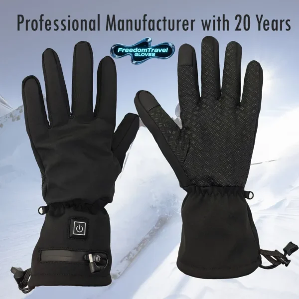 Thermal Heat Hand Warmer, USB, Polyester+PU, Insulated - view 2