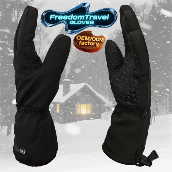 Thermal Heat Hand Warmer, USB, Polyester+PU, Insulated - view 3