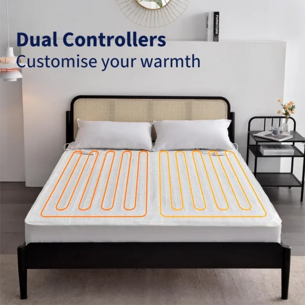 Thermal Heated Under Blanket, Portable, 203x152cm, PTC, NTC - view 2
